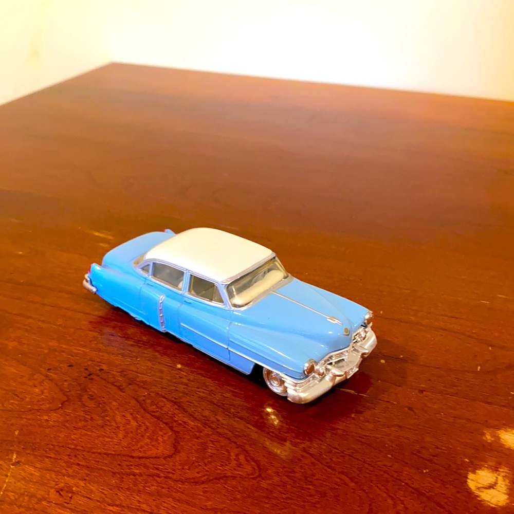 A 1952 vintage Cadillac toy car